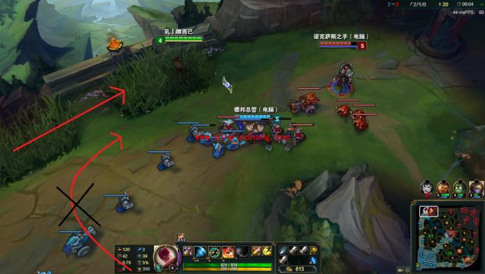 英雄联盟S6反蹲技巧教学_LOL S6反蹲抓人技巧必学分析