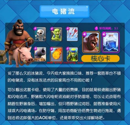 皇室战争_皇室战争电猪流卡组怎么搭配 电猪流最强卡组搭配推荐