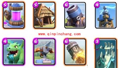 皇室战争_皇室战争建筑流卡组怎么搭配 建筑流卡组使用技巧及玩法解析