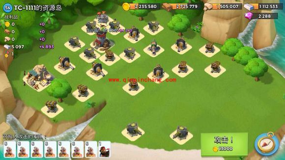 海岛奇兵资源岛怎么攻打 资源岛进攻路线推荐