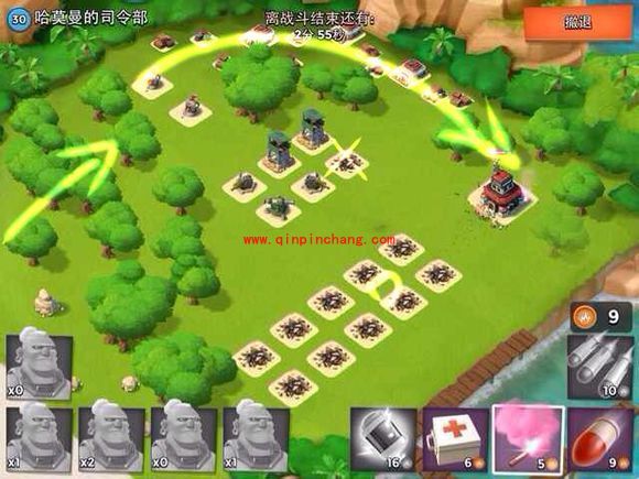 海岛奇兵30级哈莫曼的司令部怎么打 30级哈莫曼的司令部打法介绍