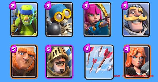 皇室战争_皇室战争冲脸流卡组怎么搭配 冲脸流卡组最强搭配技巧解析