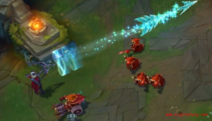 LOL寒冰射手黑暗骑士皮肤特效是什么 黑暗骑士艾希有特效吗