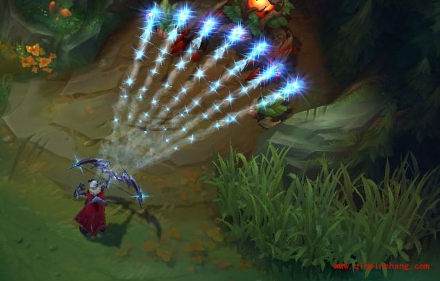 LOL寒冰射手黑暗骑士皮肤特效是什么 黑暗骑士艾希有特效吗