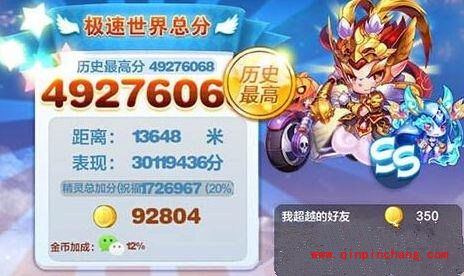 天天酷跑极速模式的各种搭配攻略