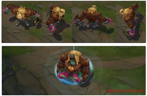 LOL6.11版本蒙多新皮肤猛虎摔跤手特效是什么 猛虎摔跤手皮肤特效鉴赏