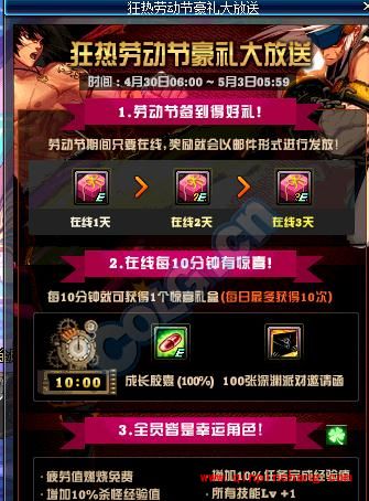 DNF2016五一活动是什么？DNF五一活动内容介绍