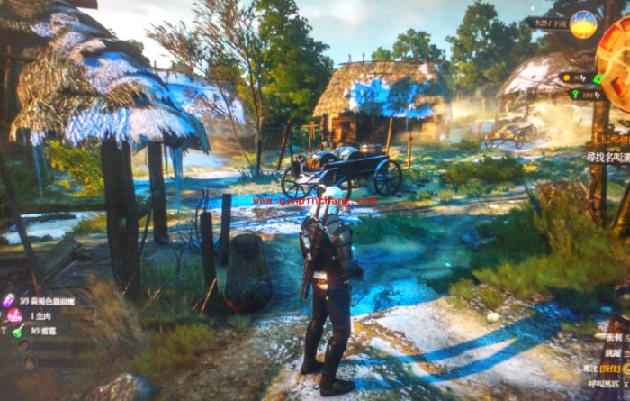 巫师3：狂猎人没上身是怎么回事？巫师3狂猎人没上半身怎么解决？