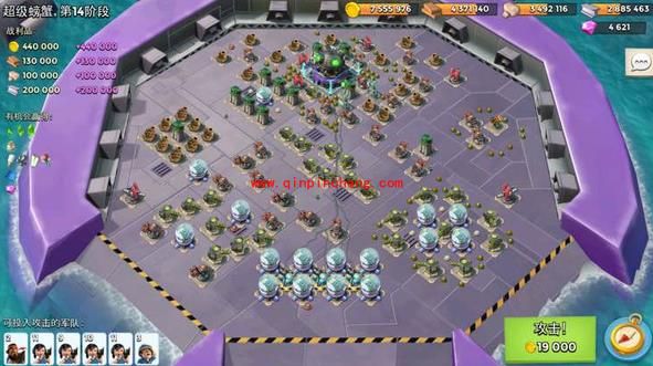 海岛奇兵超级螃蟹第14阶段怎么打?超级螃蟹第14阶段打法视频攻略