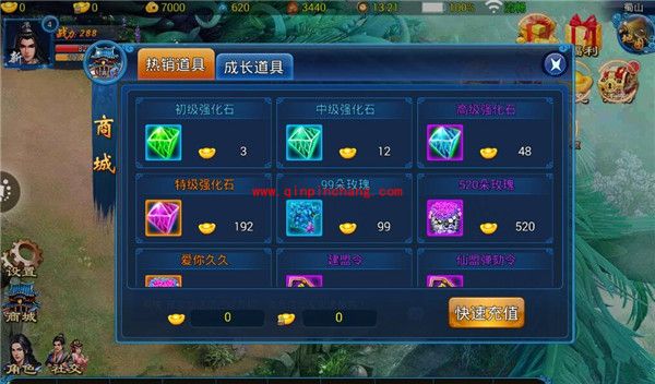 我欲戮仙3D商城系统玩法 商城能买到什么？