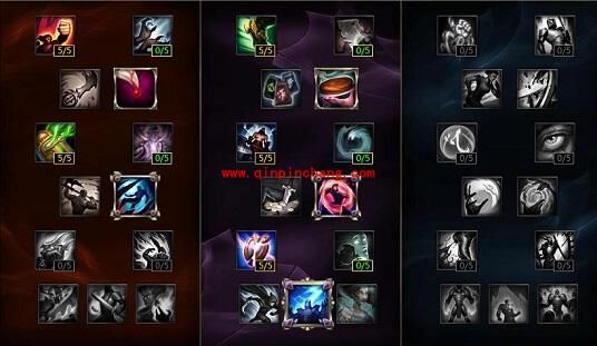 奇葩玩法系列：英雄联盟LOL S6德玛西亚之翼奎因上单符文天赋加点图