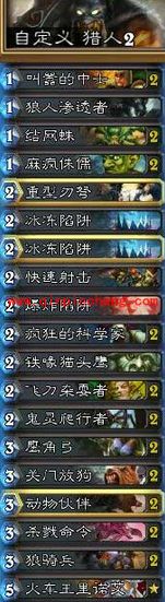 炉石传说现在谁才是首领乱斗高胜率卡组有哪些?炉石传说谁才是首领高胜卡组推荐