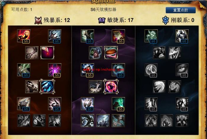 奇葩玩法系列：英雄联盟LOL妖姬AD上单符文天赋加点图