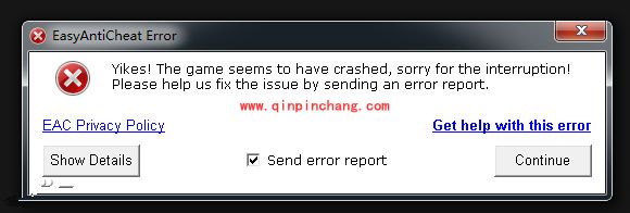 黎明杀机报错easyanticheat error为什么？怎么办？