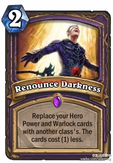 炉石传说背弃黑暗怎么获得 背弃黑暗怎么样
