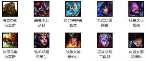LOL5月6日周免英雄介绍 下周周免英雄查询