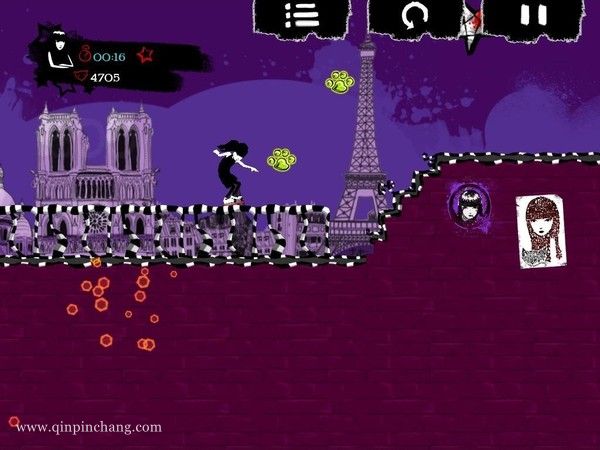 朋克公主爱蜜莉滑板冒险下载