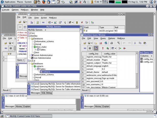 MySQL Control Center 0.93 多国语言[中文]版