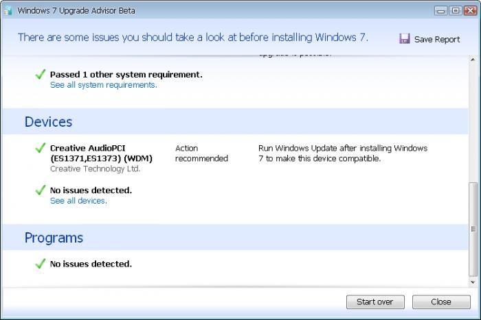 Windows 7 Upgrade Advisor 2.0.5000.0