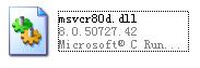 msvcr80d.dll 官方版 www.qinpinchang.com