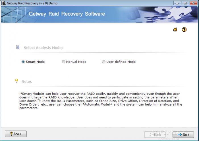 Getway Raid Recovery 2.1