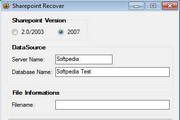 Sharepoint Recover 1.0