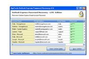 Outlook Express Password Recovery 3.4