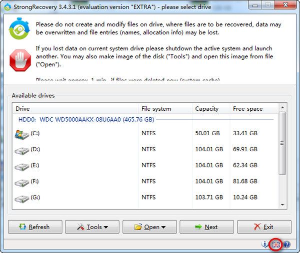 硬盘数据恢复StrongRecovery 3.8.5.0 官方中文版 www.qinpinchang.com
