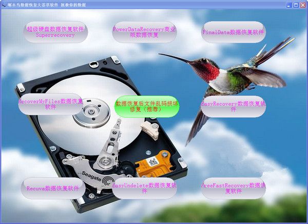 啄木鸟数据恢复大荟萃软件 10.0 www.qinpinchang.com