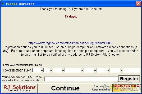 RJ System File Checker 2.0