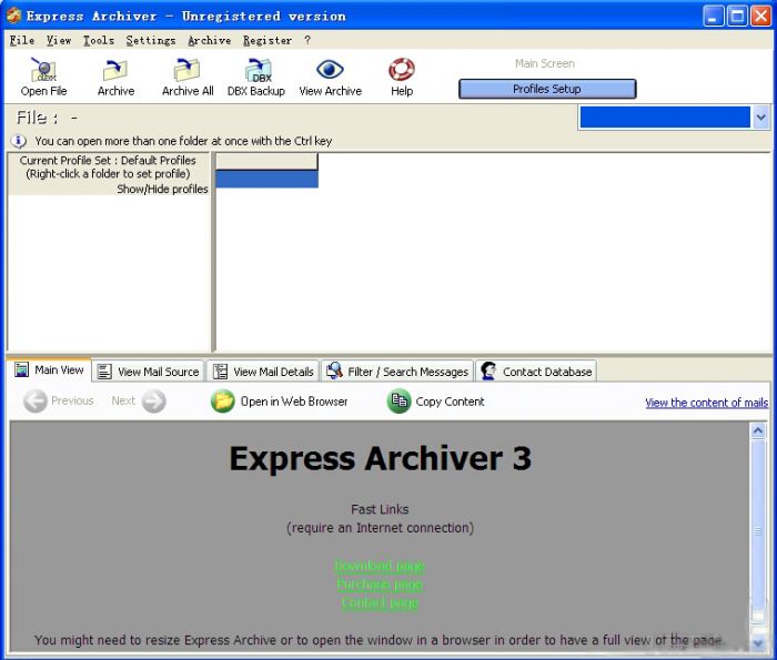 Express Archiver www.qinpinchang.com