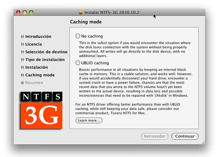 NTFS-3G 2010.1.15