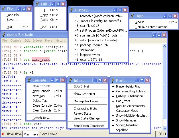 ActiveTcl 8.5.8.2 Build 292682