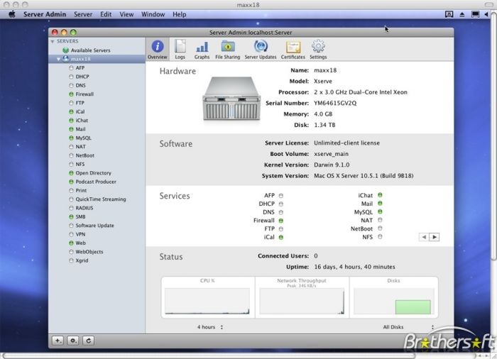 Server Admin Tools For Mac 10.7.3