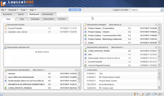 LogicalDOC 6.0 Beta 3