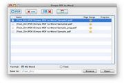 Simpo PDF to Word For Mac 1.6