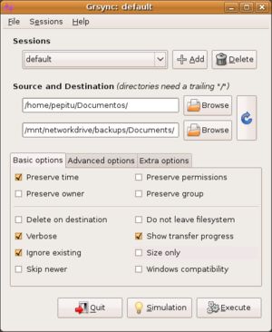 Grsync 1.1.1