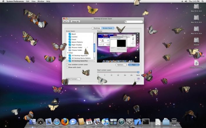 3D Desktop Butterfly Screen Saver For Mac 1.2