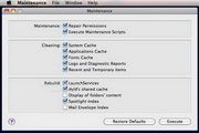 Maintenance For Mac OS X 10.7 (LION) 1.5.6