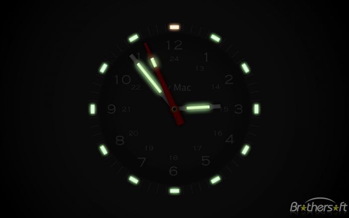Illuminated Clock Screensaver 1.3