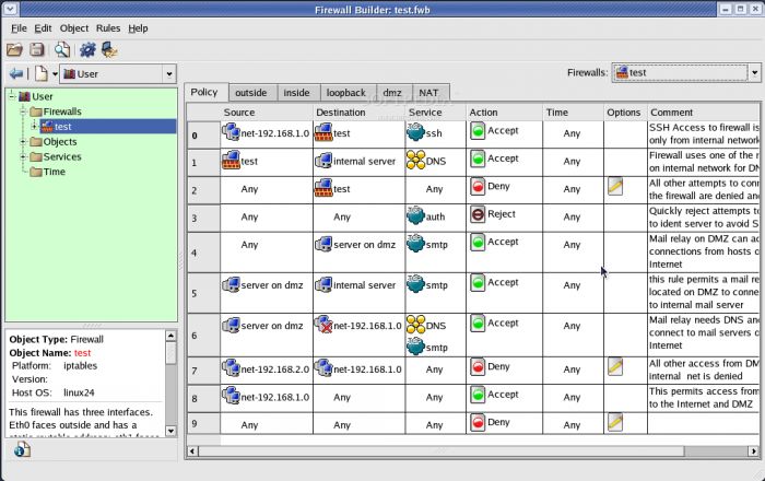 Firewall Builder 4.2.2 Build 3541