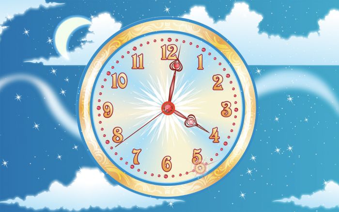 Sky Flight Clock ScreenSaver 3.1