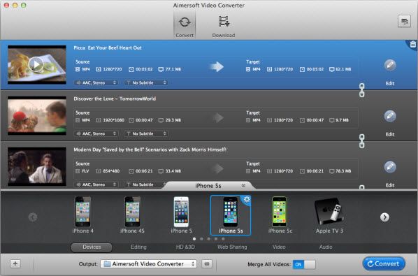 Aimersoft Mac Video Converter 1.9.0.28