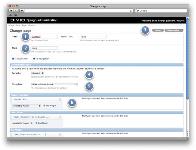 Django CMS 2.1.0 Beta 2