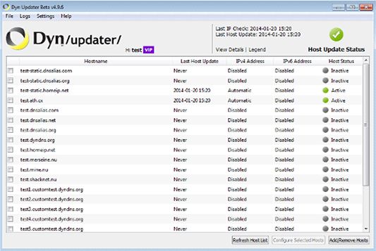 DynDNS Updater 3.0 Beta 1