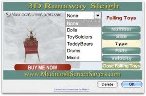 3D Runaway Sleigh 3.4