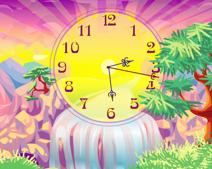 Oasis Clock ScreenSaver 3.1