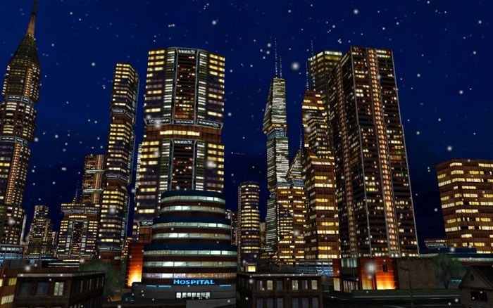 Santa and the City 3D Christmas Screen Saver 1.1
