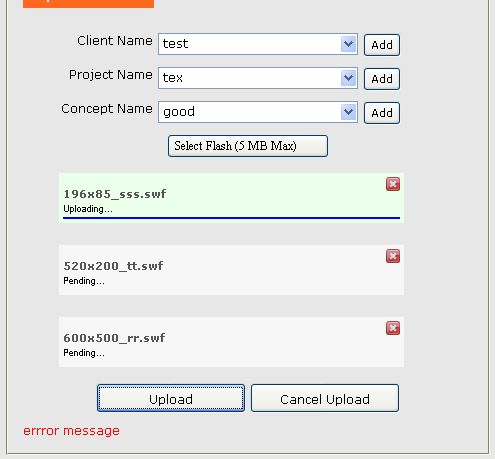 SWFUpload 2.2.0.1