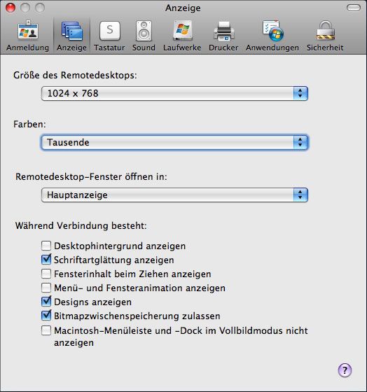Microsoft Remote Desktop Connection Client 2.1.0